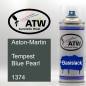 Preview: Aston-Martin, Tempest Blue Pearl, 1374: 400ml Sprühdose, von ATW Autoteile West.